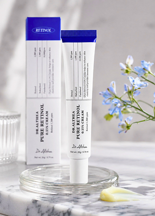 Dr.althea pure retinol 0.15% cream 0,15% retinol + 0,1% bakuchiol + 1% panthenol + centella + madecassoside + sodium dna + ceramide np