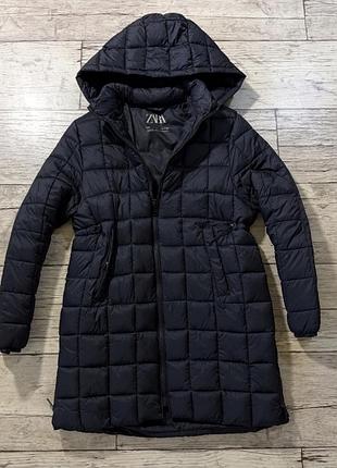 Довга куртка пальто zara 164