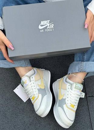👕жіночі nike air force 1 shadow beige