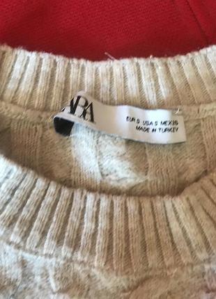 Два свитера zara шерстяные. 6