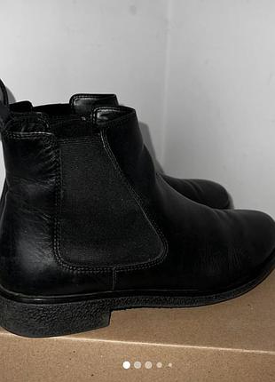 Шкіряні ботинки бренд clarks
