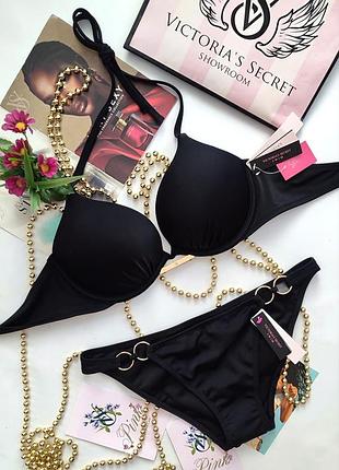 Бюстгальтер push up bombshell victoria's secret  34a 75a 36c 80c купальник стрінги великий пушап