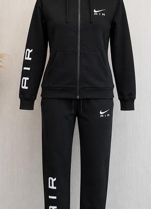 🖤 чоловічий теплий костюм air max (на флісі)
