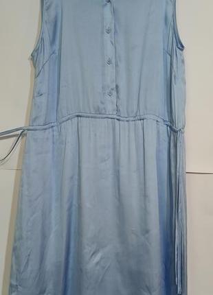 Повітряна світло-блакитна сукня h&m