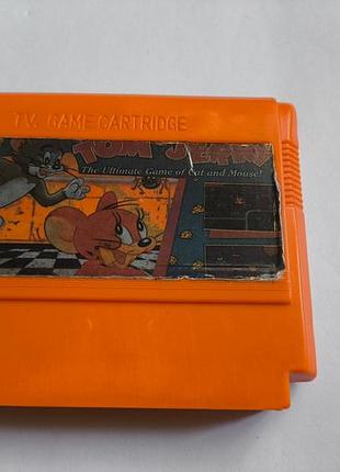 Гра картридж dendy tv game cartridge tom &amp; jerry the ultimate game of cat and mouse гра nes сюбор subor денді lik катридж том і джеррі
