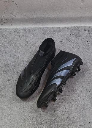 Бутсы adidas predator league ll fg без шнурков футбольные копочки x speedportal