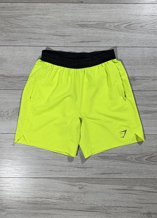 Новые спортивные шорты джимшлак gymshark apex performance shorts, s, оригинал