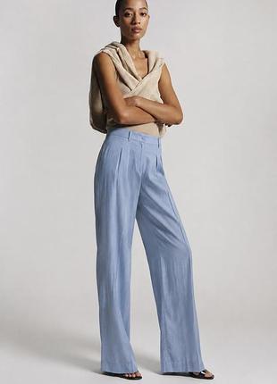 Штани missguided палаццо блакитні розмір uk 12