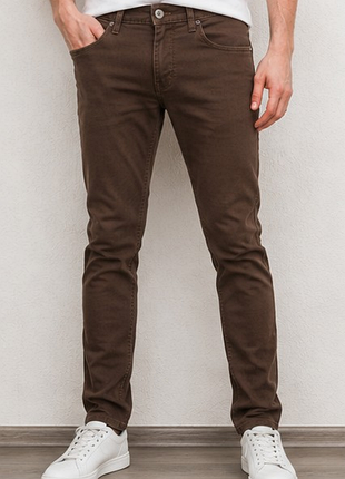 Indicode jeans — мужские коричневые джинсы w31/l33