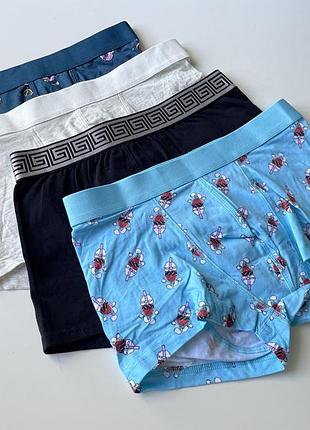 4 шт комплект боксерів труси primark s чоловічі/підліткові