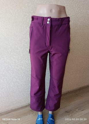 Дитячі термоштани softshell yigga (німеччина), на зріст 158 см