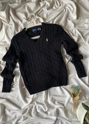 Классический вязаный джемпер polo ralph lauren s