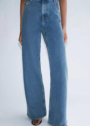 Джинси zara wide leg