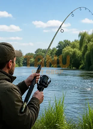 Вудилище спінінгове boyaby 11985 3,6 м тест 5,0lb 5+1g вага 390 г