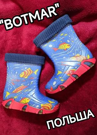 💕👍 прочные резиновые сапожки для девочки пр-ва польши.