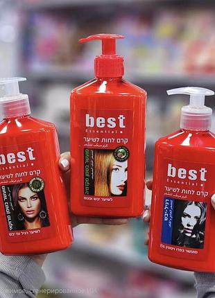 Несмываемые кремы для ухода за волосами best essential (500 мл)