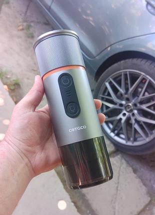 Портативная аккумуляторная кофеварка cotgco portable espresso machine (электрическая мини-эспрессо-машина для автомобилей и путешествий).