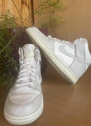Кросівки nike dunk high, р 39 устілка 24,5