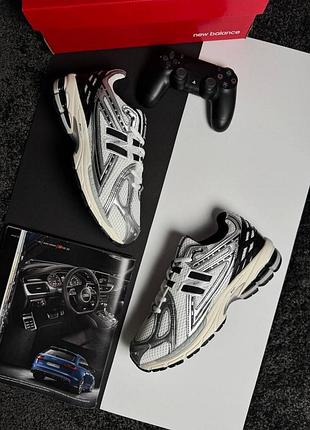 Чоловічі кросівки new balance 1906r white metallic black