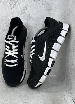 Чорні чоловічі кросівки nike flex training