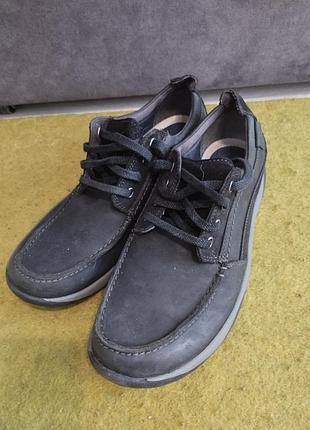 Мокасини туфлі clarks (29 см вустілка:44 розмір) оригінал шкіра