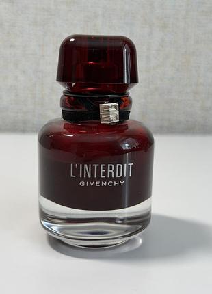 Givenchy l’interdit rouge