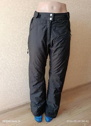 Гірськолижні / лижні штани wed'ze (decathlon) чорні — розмір eur 38 (usa 8)
