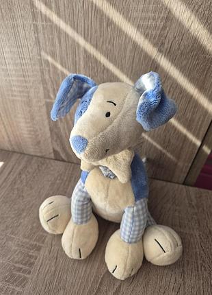 Редкая винтажная музыкальная игрушка для малышей jellycat zig zag poppy dog.