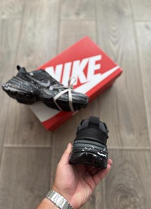 Nike runntek v2k black silver custom 2