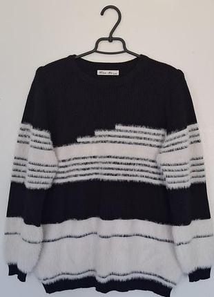 Роскошный женский свитер альпака 2xl-3xl