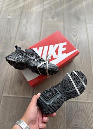 Nike runntek v2k black silver custom 5