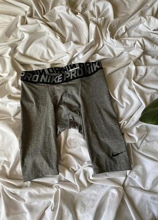 Мужские компрессионные шорты (тайтсы/боксы) nike pro м