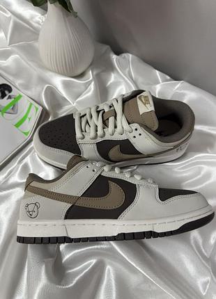 Кроссовки nike sb dunk low teddy bear brown