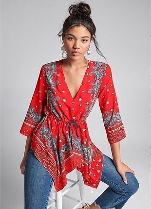 Женская блузка-туника zara размер xs-s