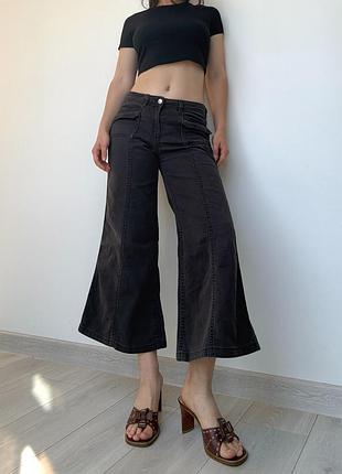 Стильные джинсы-клеш h&amp;m eur38