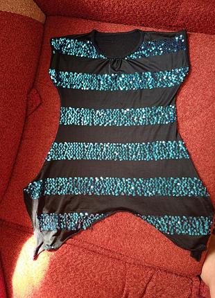 Туніка паєтки