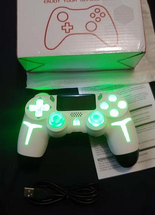 Джойстик ps4 ps3 пк pc dualshock4 ігровий геймпад бездротовий gaminja новий