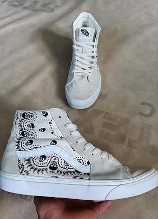 Оригінальні високі кеди vans sk8