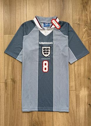 Вінтажна футболка umbro england away 1996 gascoigne tee