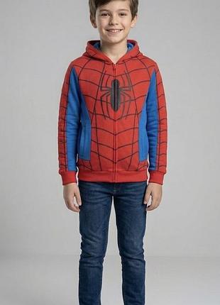 Яскрава кофта худі c&a spider-man людина павук на зріст 140 см