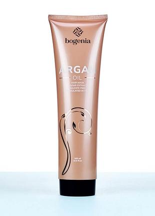 Маска для волосся з аргановим маслом argan oil bogenia 300 мл
