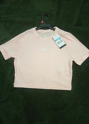 Топ,спортивная футболка женская оригинал slim fit nike