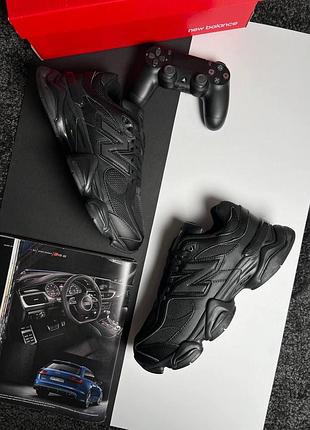Чоловічі кросівки new balance 9060 all black