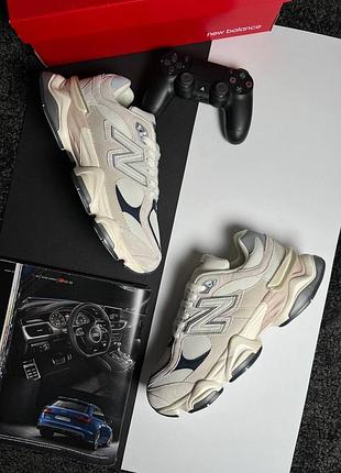 Чоловічі кросівки new balance 9060 beige grey navy