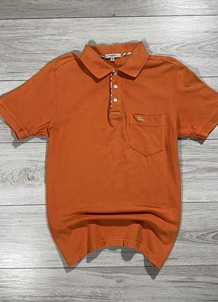 Винтажная футболка поло барбери burberry london vintage made in italy, s, оригинал