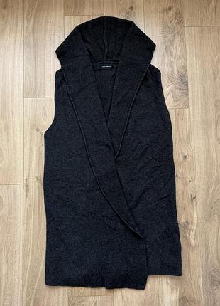 Жилет-кардиган isabel benenato hooded sleveless cardigan