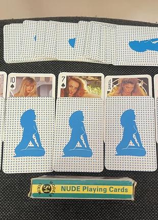 Эротические игральные карты 90х годов nude playing card