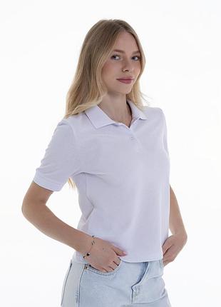 Поло жіноче бавовняне slavni rina біле