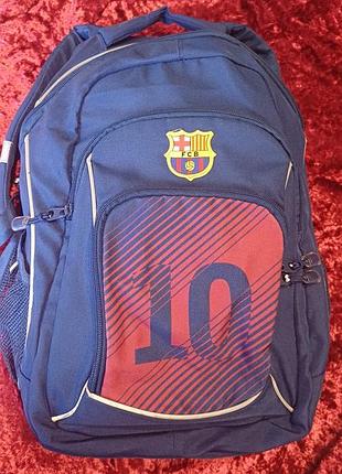 Рюкзак дитячий fc barcelona синій з червоним