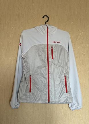 Технологічна жіноча куртка marmot polartec alpha hybrid jacket gorpcore (розмір s)